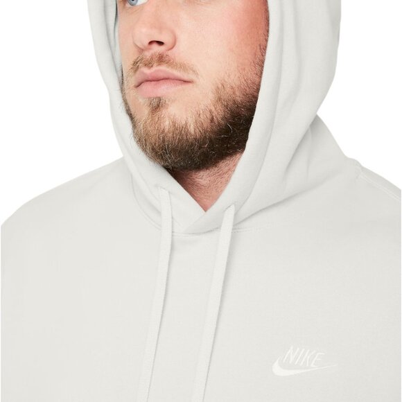 Nike Club Men's Fleece Sweatsuit 2 Pc Tracksuit Matching Bone Beige Tan NWT - Picture 9 of 14